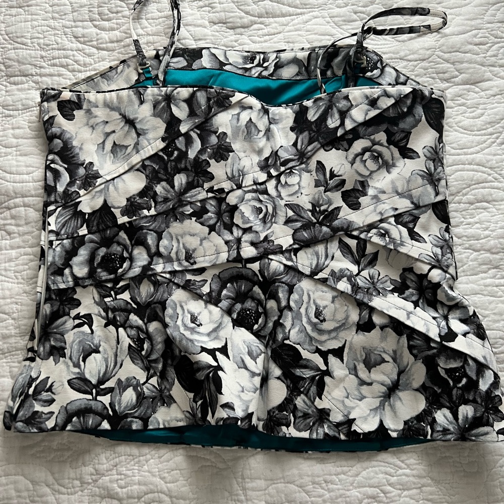 Flutter Pleated Bustier